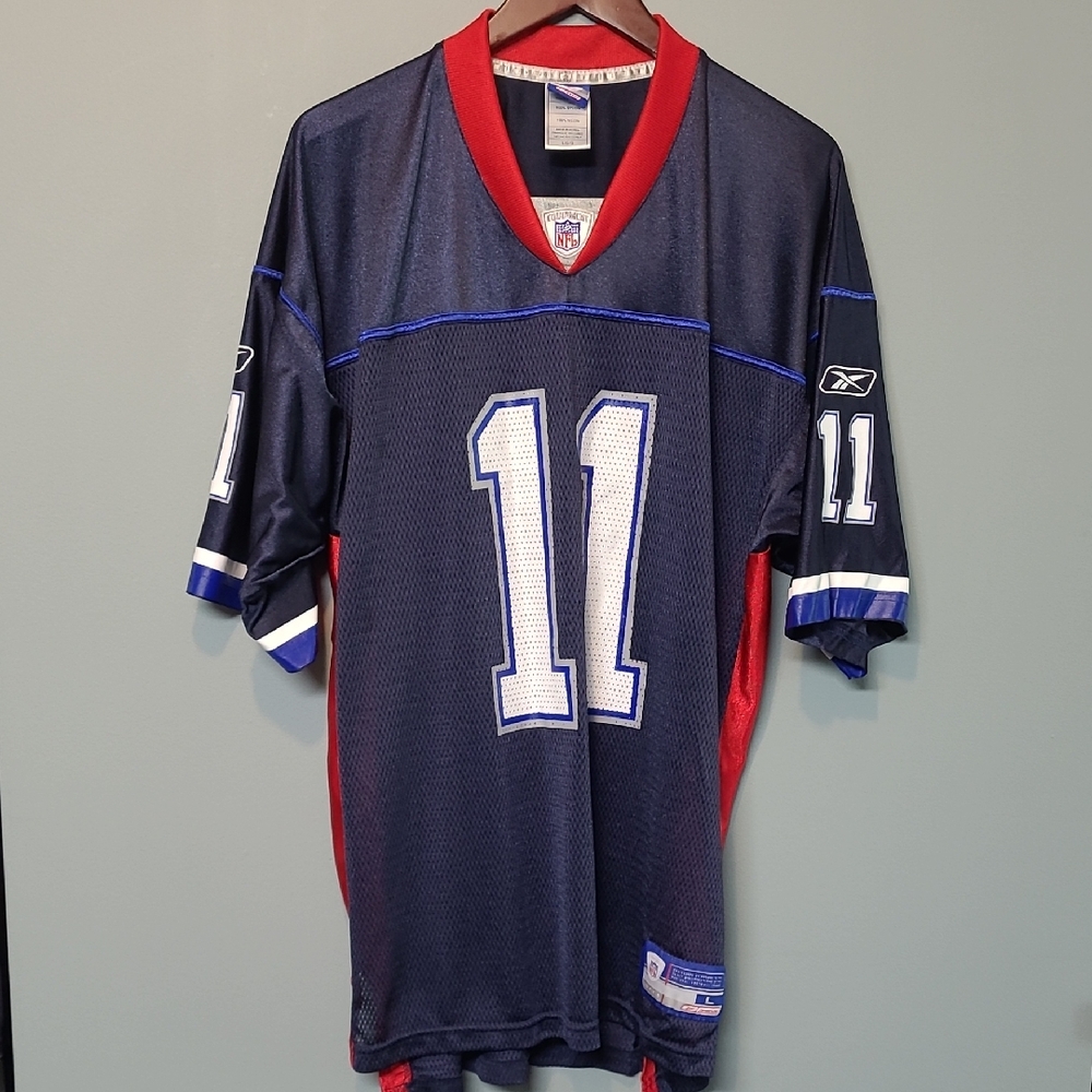 Reebok Dark Blue Jersey with White and Red Accents Buffalo Bills NFL